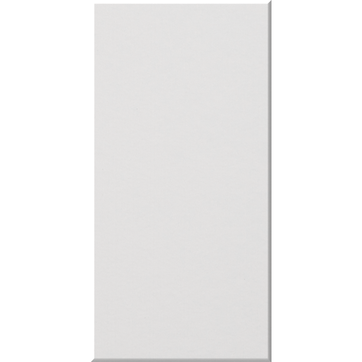 A plain white rectangular panel or board shown against a white background, with no visible branding or text.