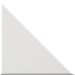 Zinc Small 90° Triangle