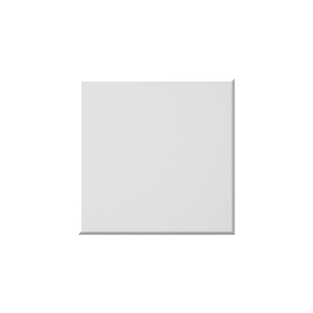 White acoustic tile on a white background.