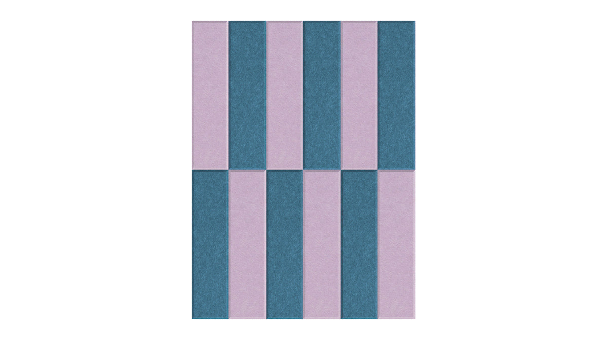 Annika Stripes Slate Blue