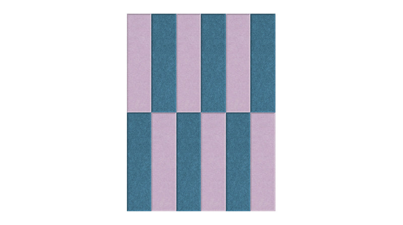 Annika Stripes Slate Blue