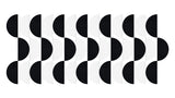 Crescent Black and White