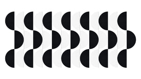 Crescent Black and White