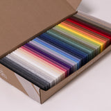 Full 42-Color Sample Kit box with rainbow felt swatches