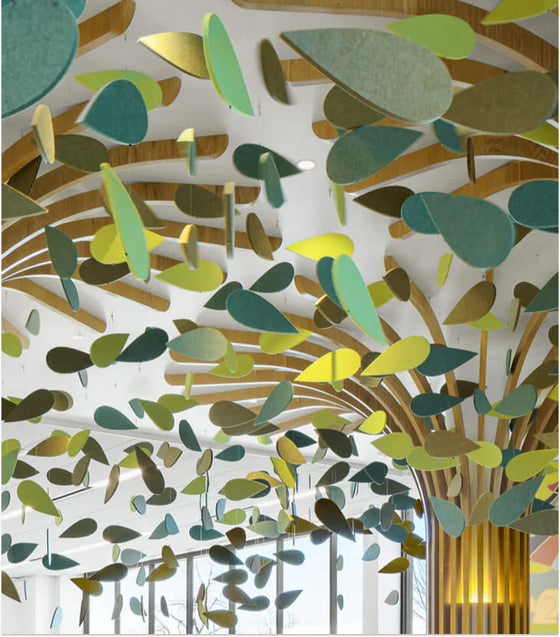hanging botanical felt right felt design