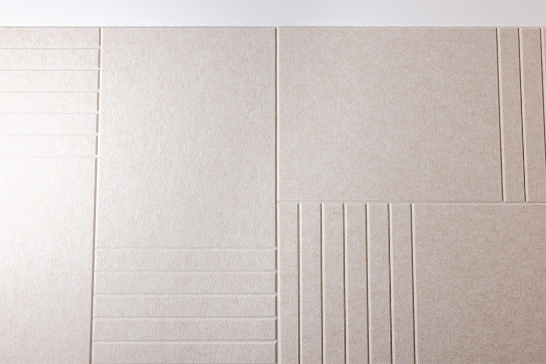 close up engraved latte felt right tile