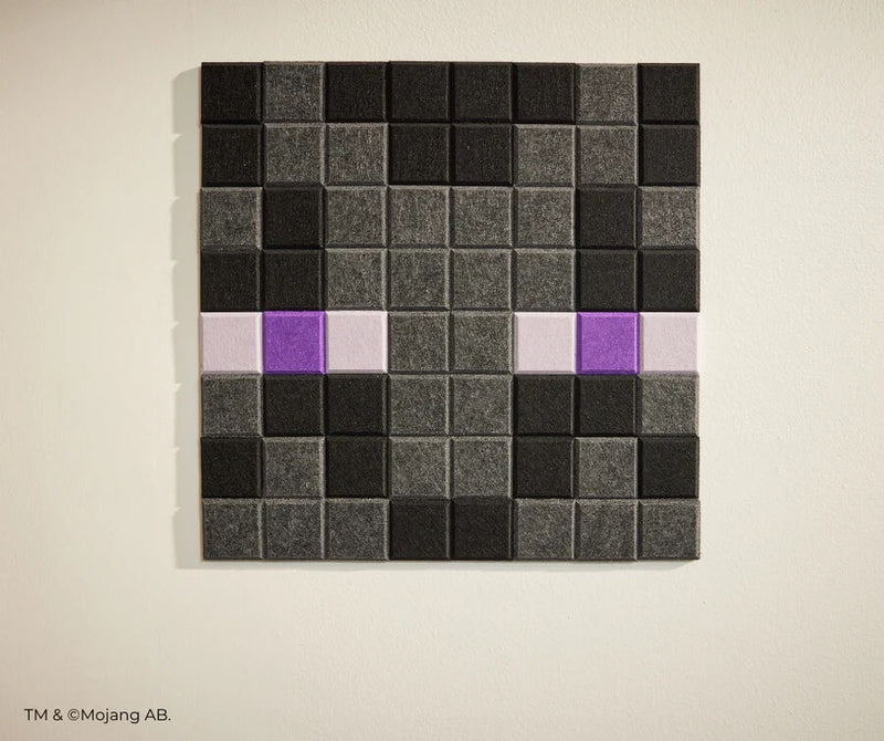 minecraft enderman sound absorbing wall tiles