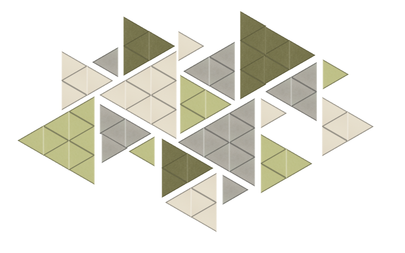 Sage and Stone Arrowhead Design