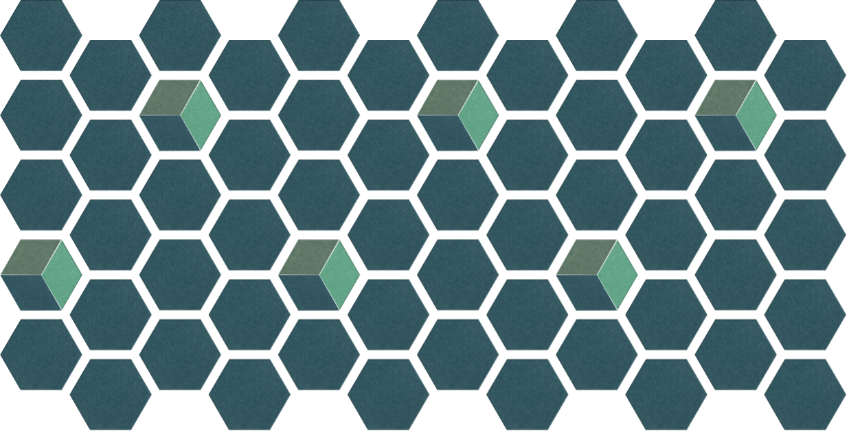 over CA's desk 50sf green Design