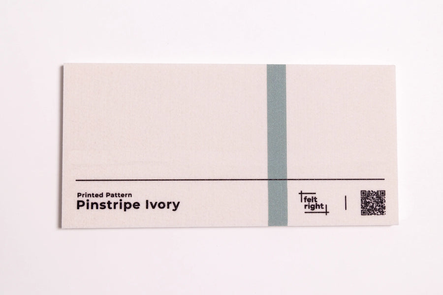 Pinstripe Ivory