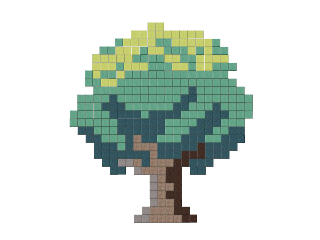 Pixel Oak Tree
