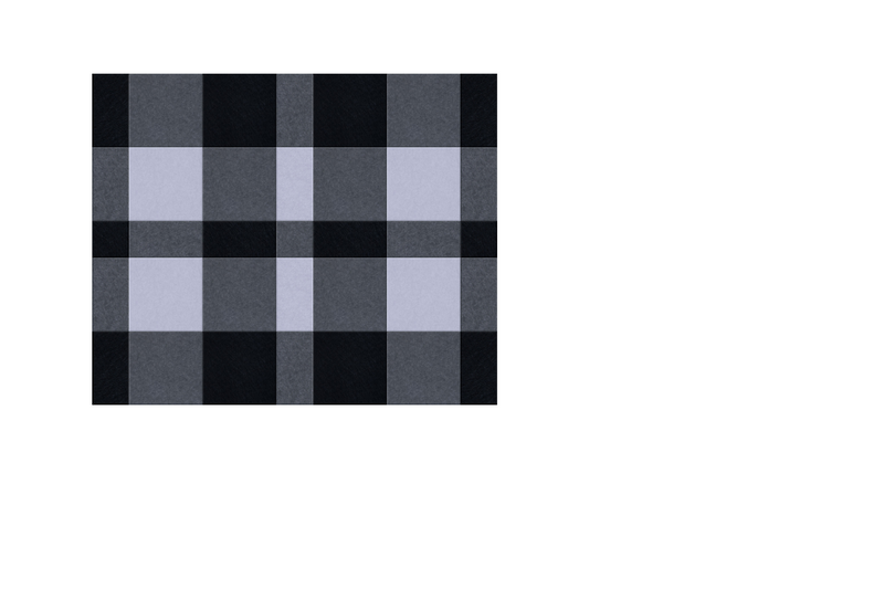 Black Plaid Design
