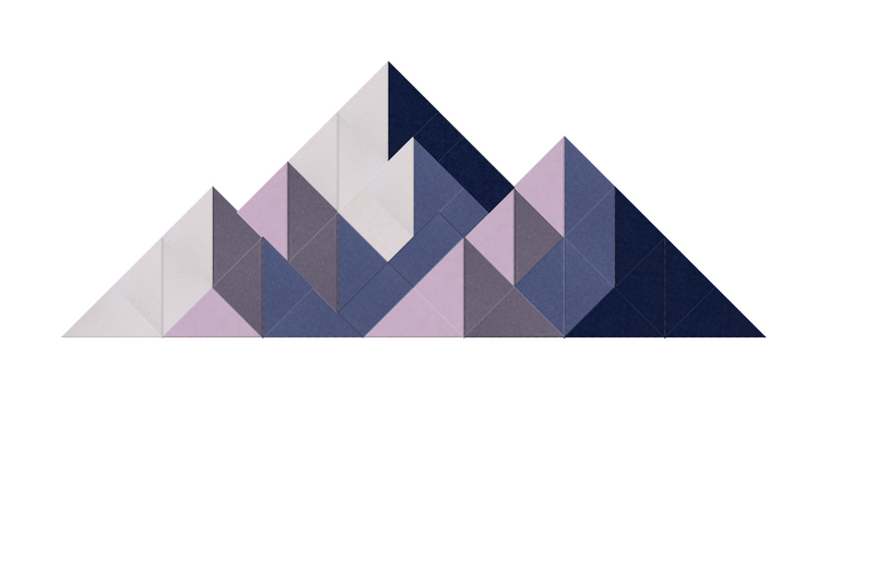 Shaded Mountain Design