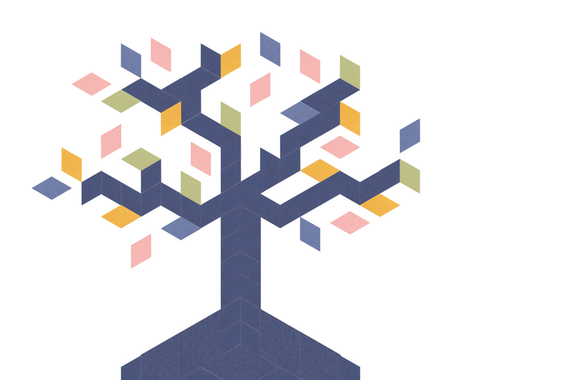Diamond Tree Design