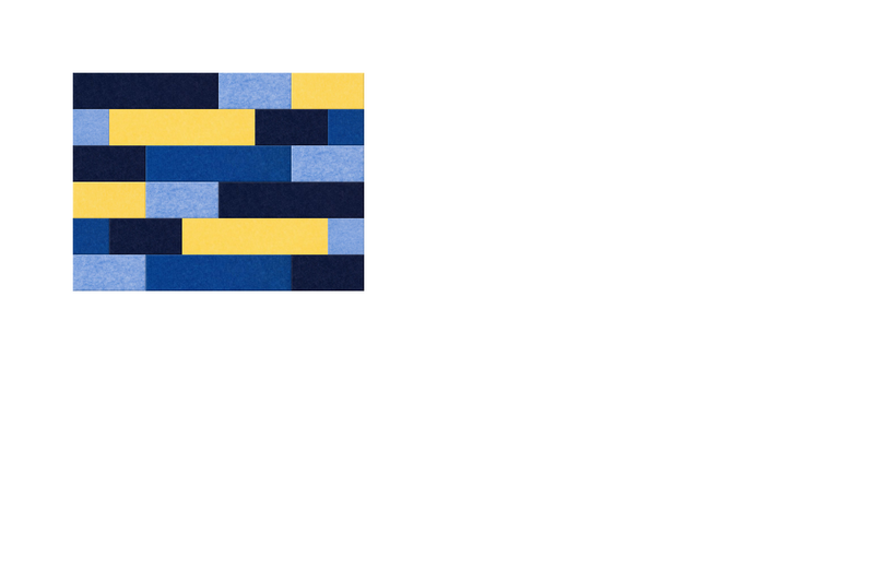 Blue, Yellow Shiplap Design