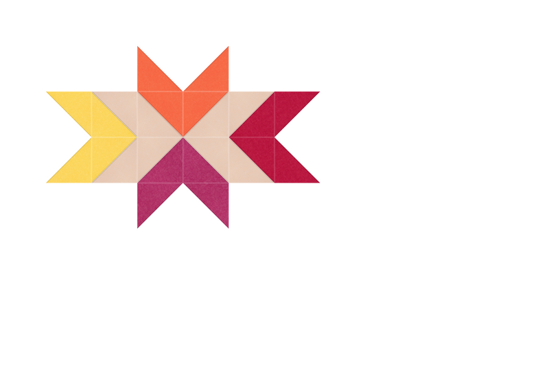 WarmChevronStar Design