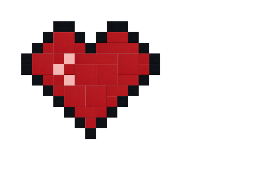 8 Bit Heart/Life Design