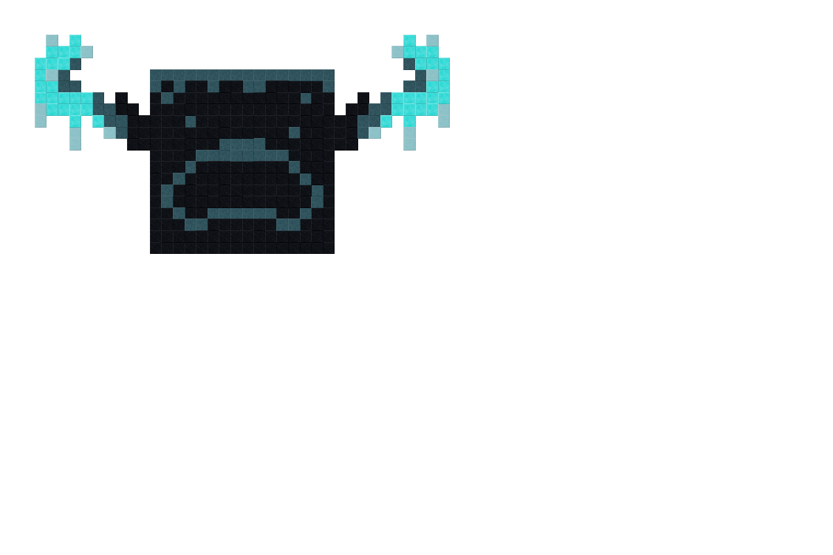 Minecraft™ Warden Felt Right Design