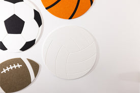 volleyball felt decorative wall tile