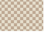 Alternating beige and tan checkerboard pattern wall design in horizontal format.