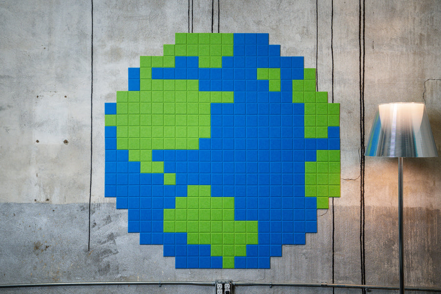 Pixel Planet Felt Right Design