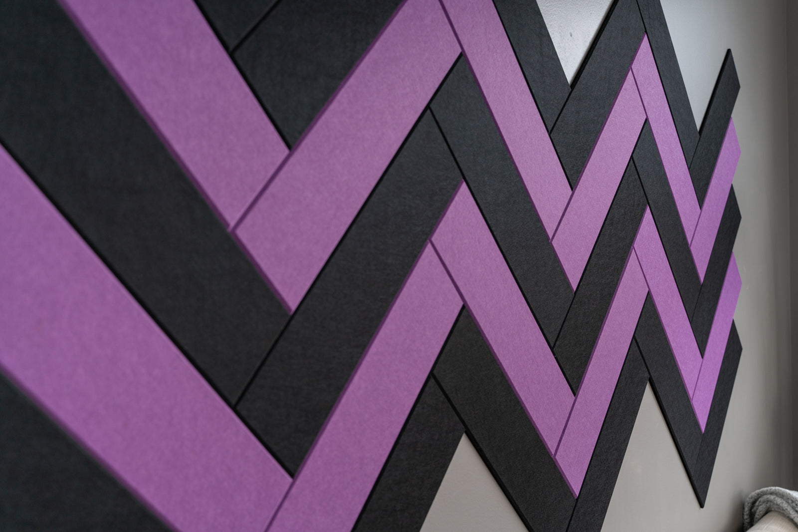 Lavender Herringbone