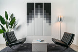Triptych Black to White