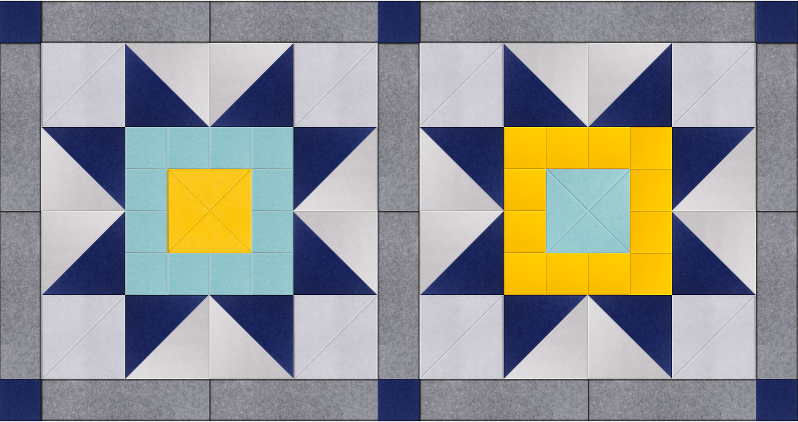 Quilt Wall by Katie