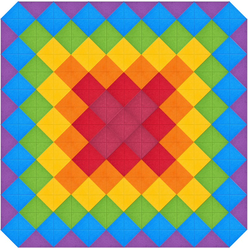 Quilted Rainbow
