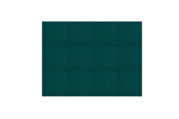 Emerald 4-Square Twin Headboard