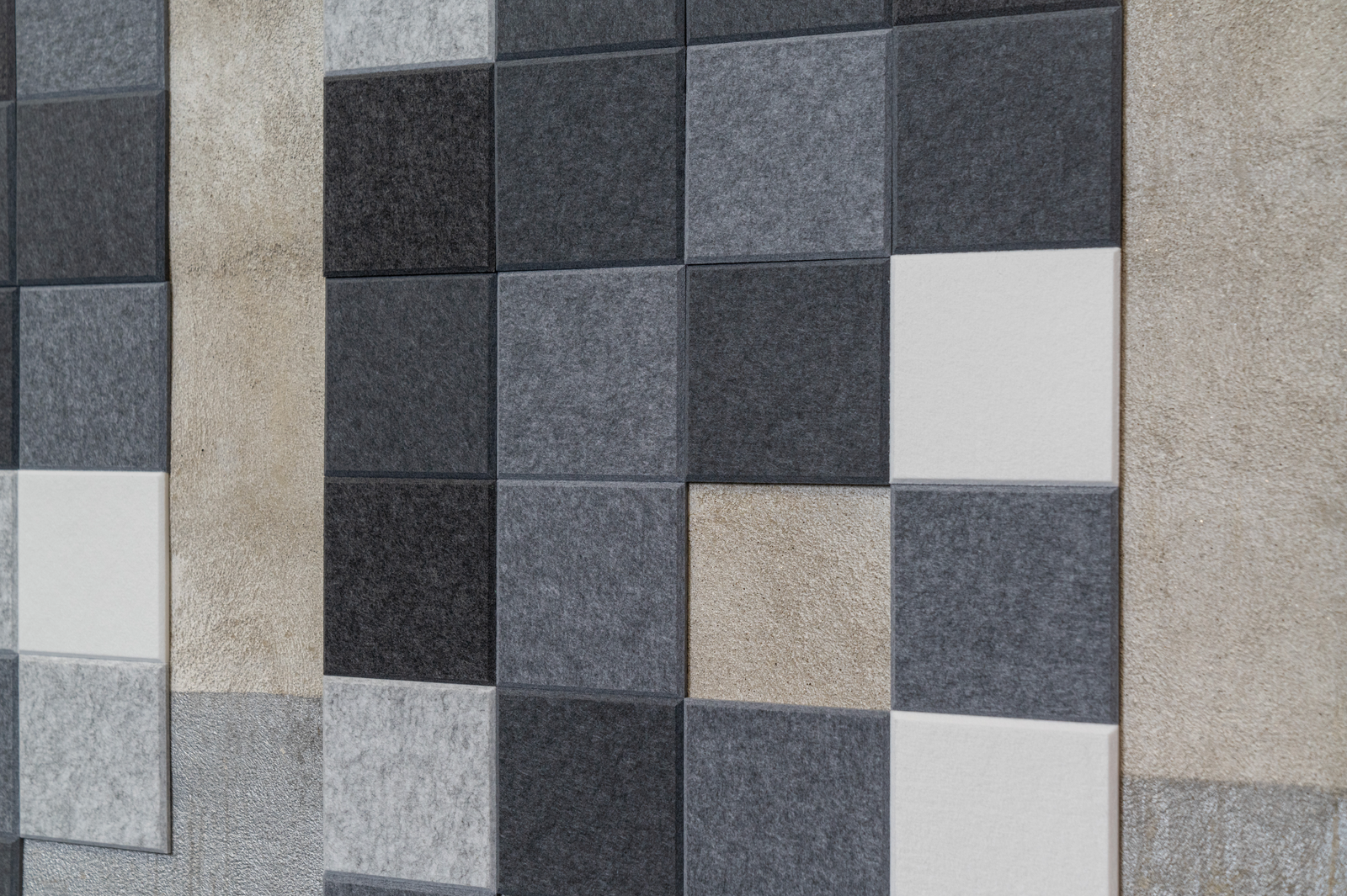 Gradient Triptych Greys