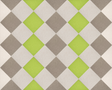 Latte + Ash + Kiwi Argyle Pattern Large