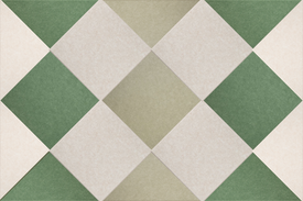 Latte + Palm + Sage Argyle Pattern Small