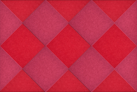 Ruby + Raspberry Argyle Pattern Small