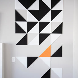 Geometric Triangle Art
