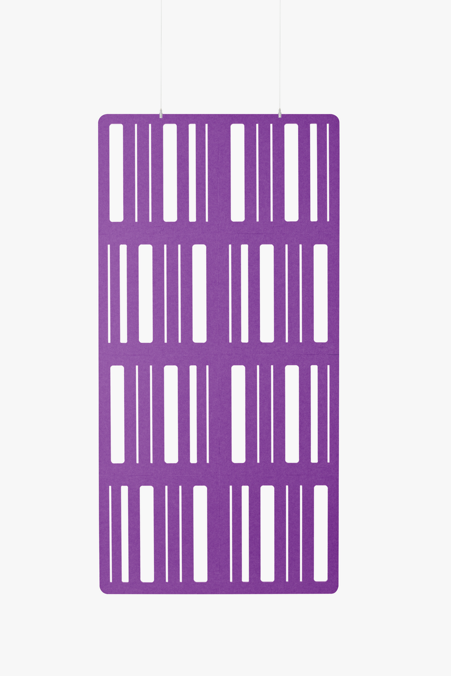 Lavender Stripe Partition