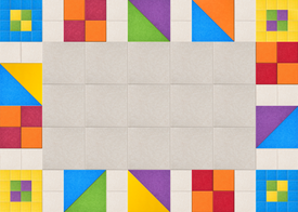 Quilt Wall by Maggie