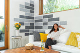 Shiplap Spaced Corner Grey