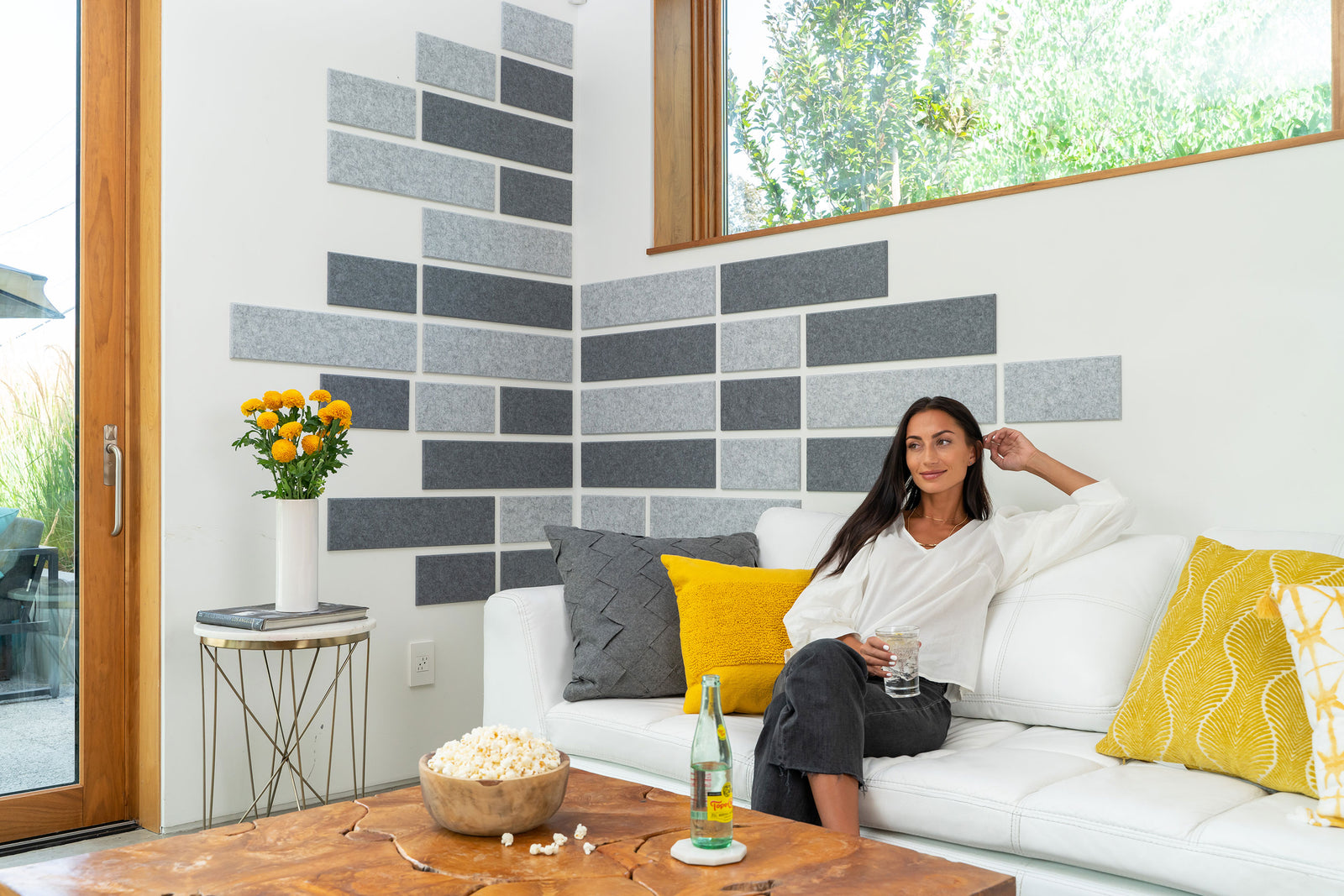 Shiplap Spaced Corner Grey