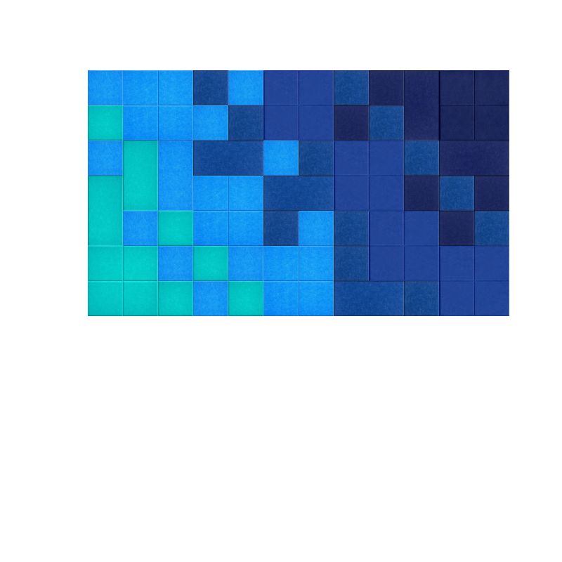 Teal-Navy Diagonal Gradient Design