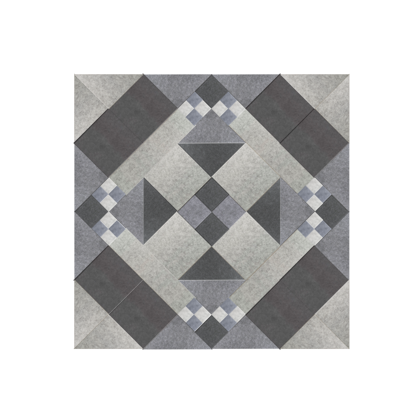 Gray Project Wall Design