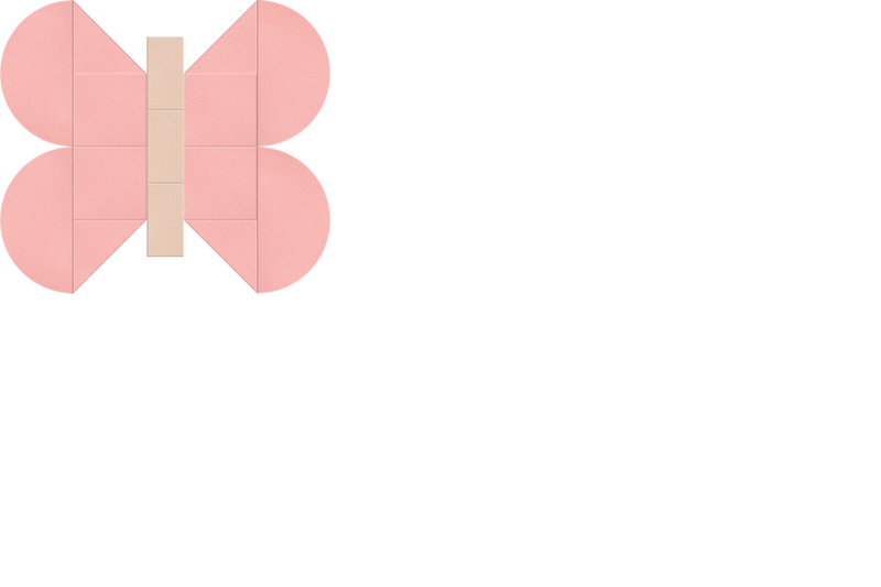 Pink butterfly Design