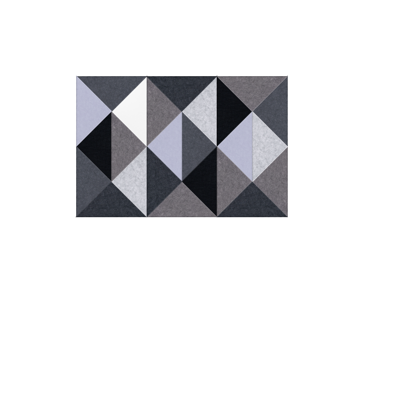 Grey Triangles Design