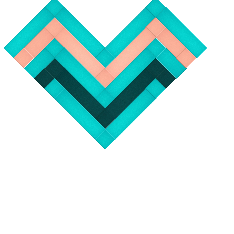 Moon Herringbone Design