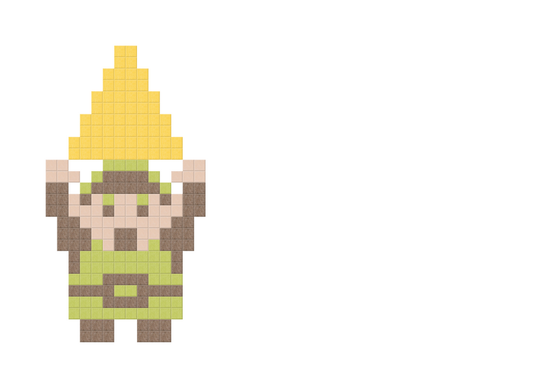 LINK TRIFORCE 1 Design