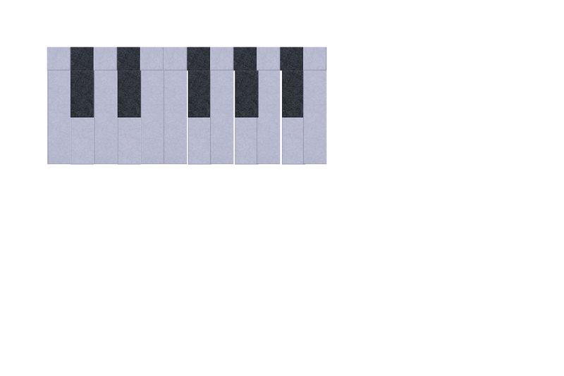 Piano Keys Design