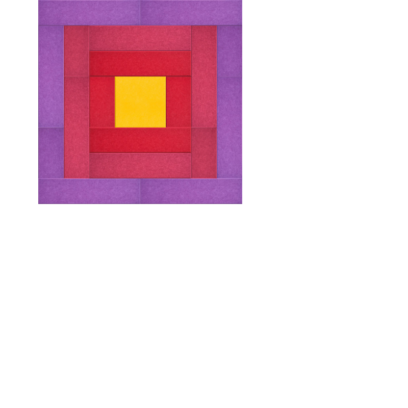 Violet red yellow albers Design