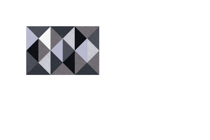 Grey Triangles Design