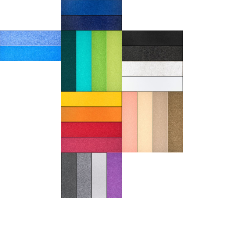 Large Rainbow Pinboard Design