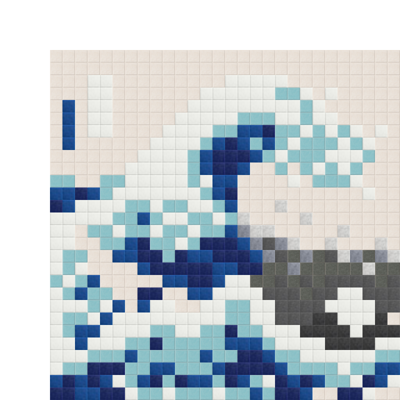 The Great Wave Design